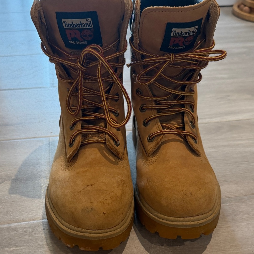 Timberland PRO Men’s Direct Attach Steel Toe Boot Size 7.5